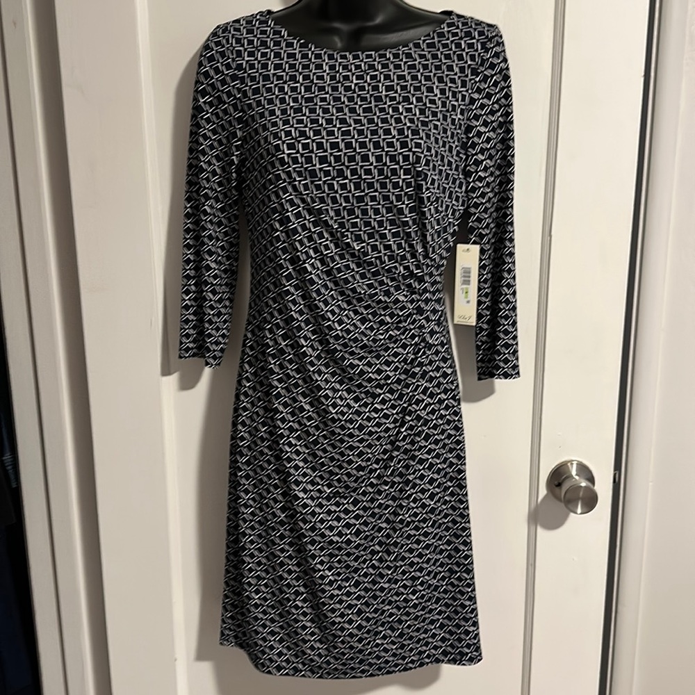 Never worn pattern design dress by Eliza J